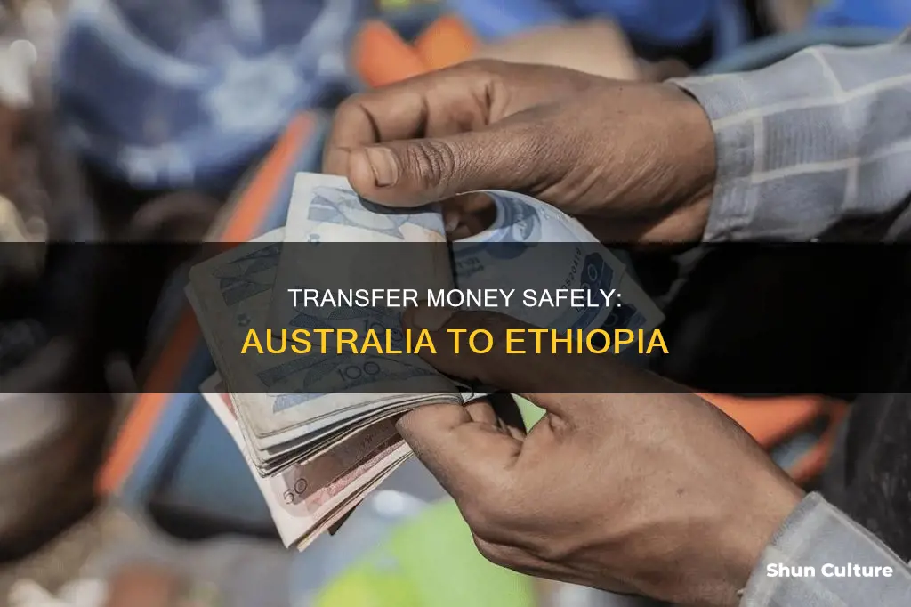 how to transfer money from australia to ethiopia