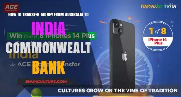 Transfer Money from Australia to India with Commonwealth Bank