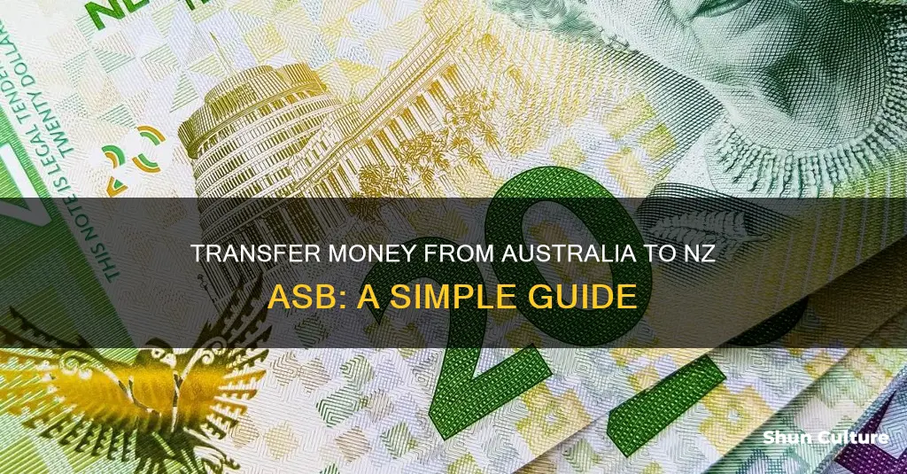 how to transfer money from australia to nz asb