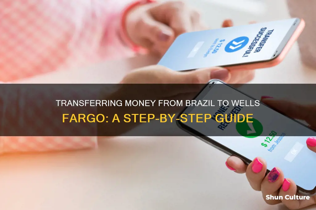 how to transfer money from brazil to wells fargo