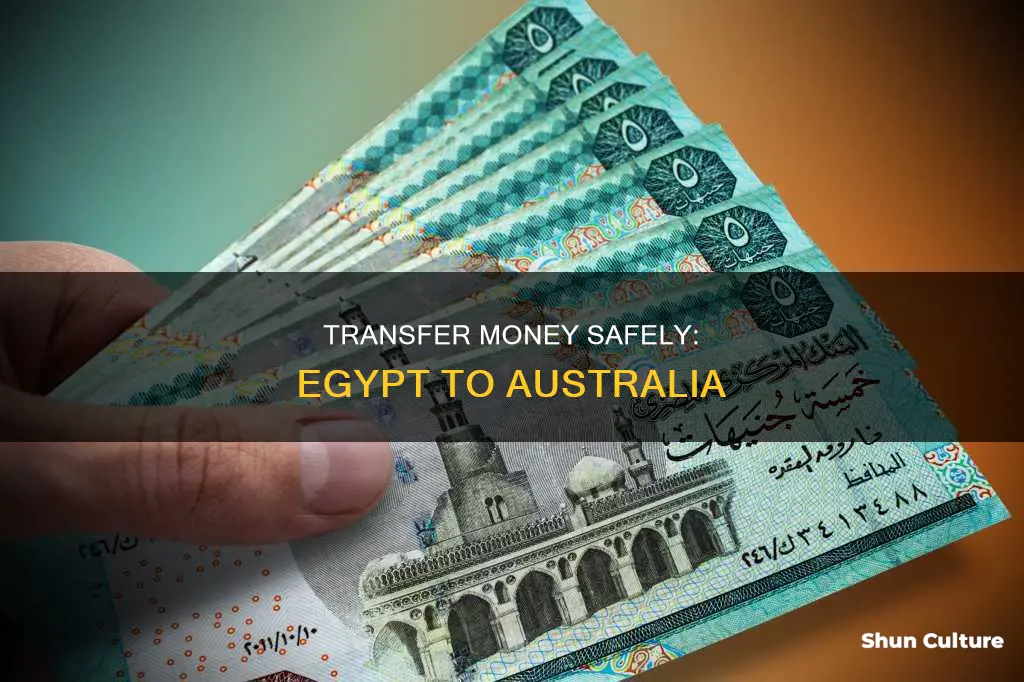 how to transfer money from egypt to australia