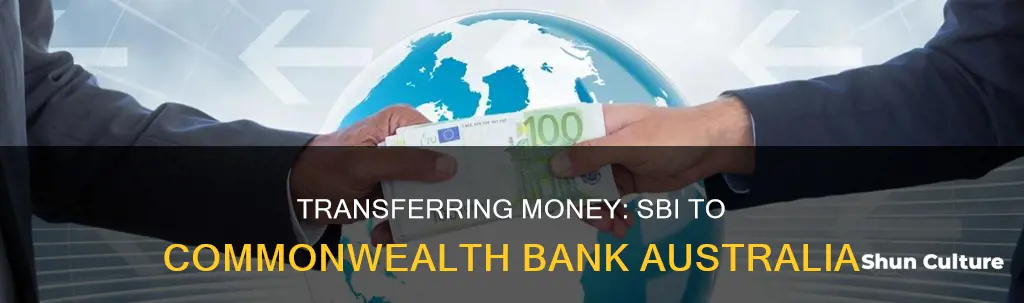 how to transfer money from sbi to commonwealth bank australia