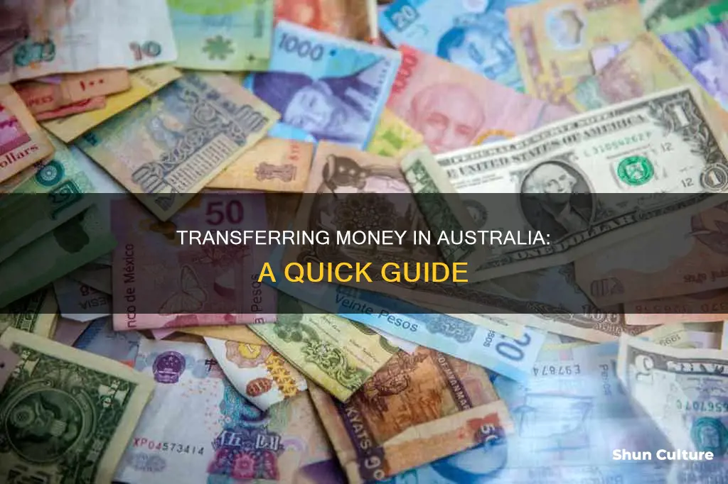 how to transfer money in australia