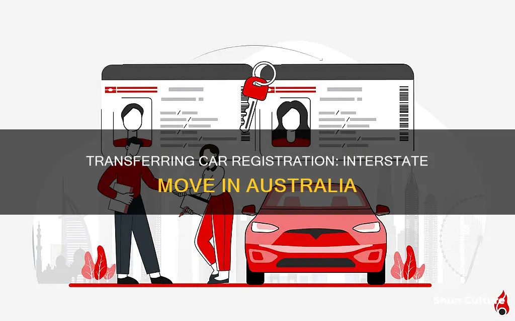 how to transferring registration between states australia