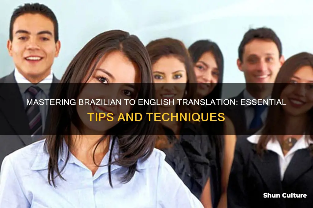 how to translate brazil to english