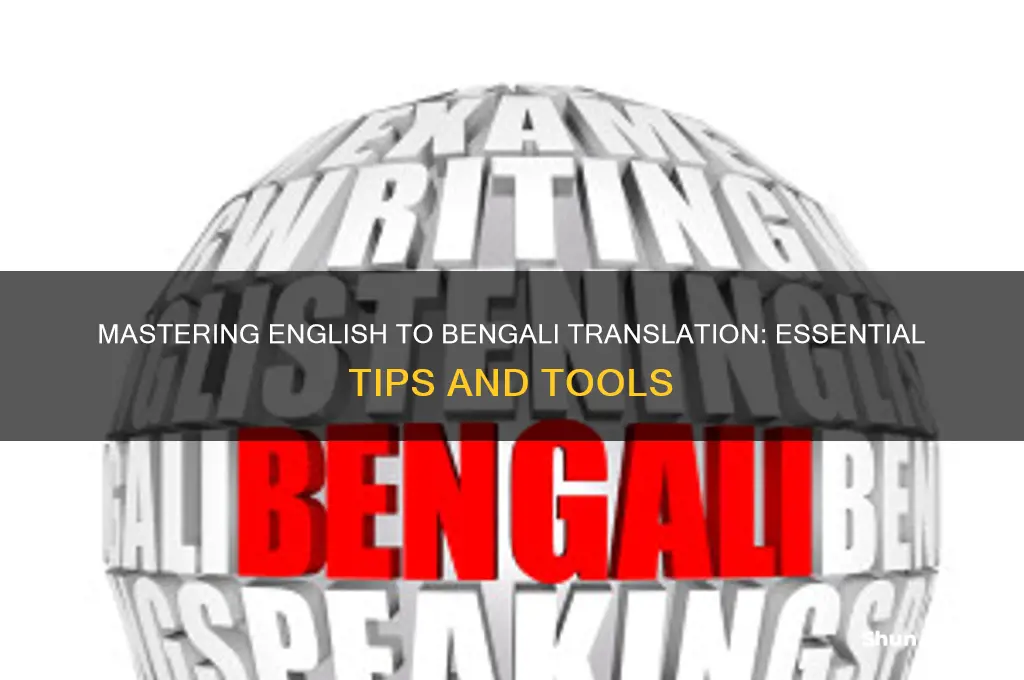 how to translate english to bangladesh