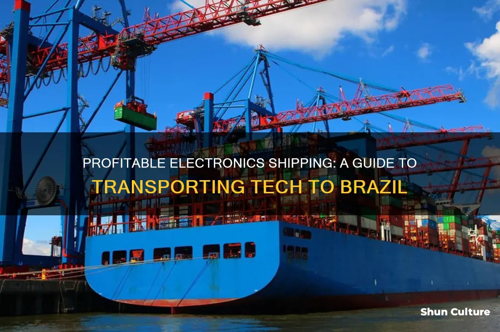 how to transport electronics to brazil for profit