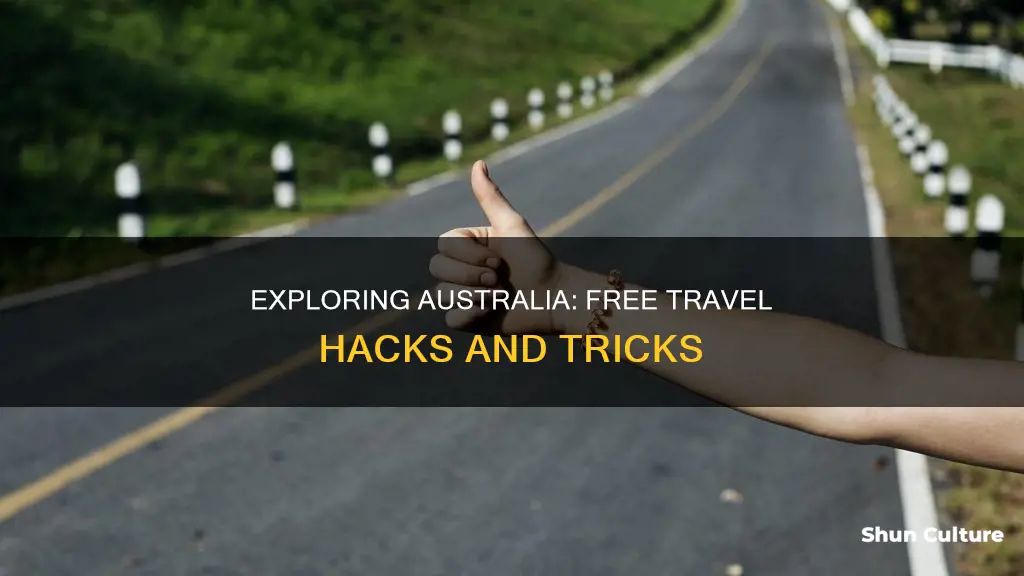 how to travel around australia for free