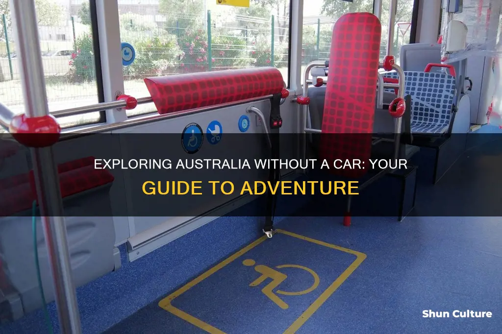 how to travel around australia with no car