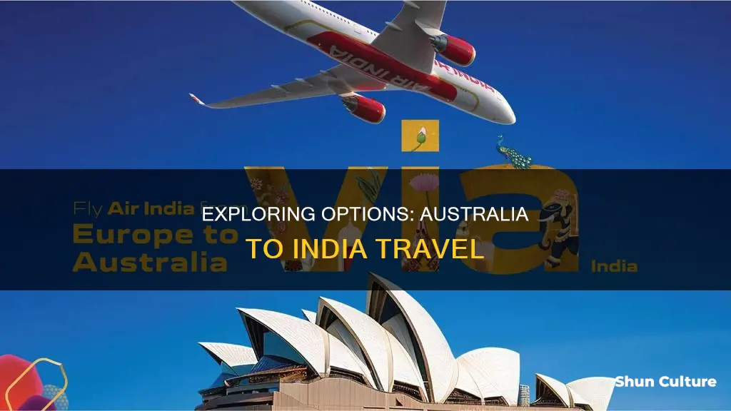 how to travel from australia to india