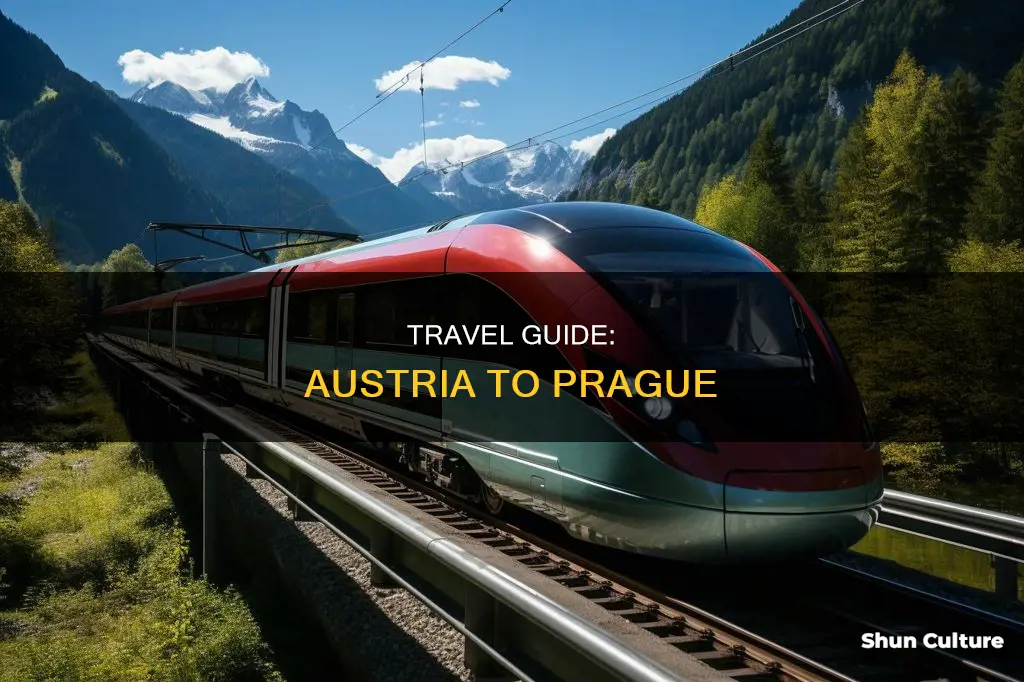 how to travel from austria to prague