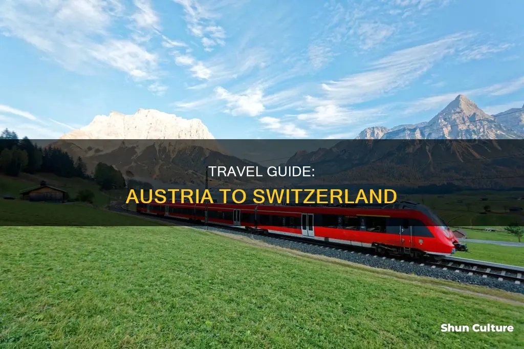 how to travel from austria to switzerland