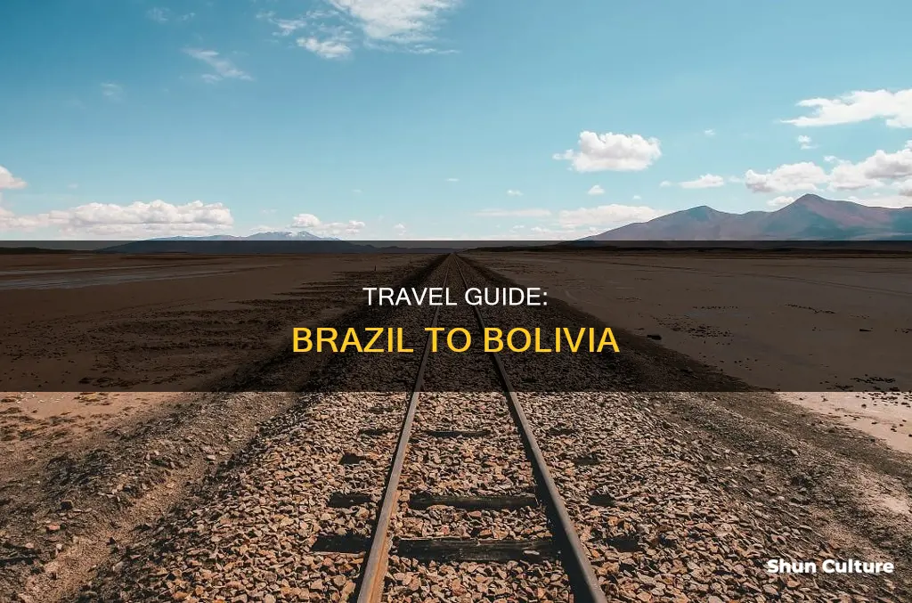 how to travel from brazil to bolivia