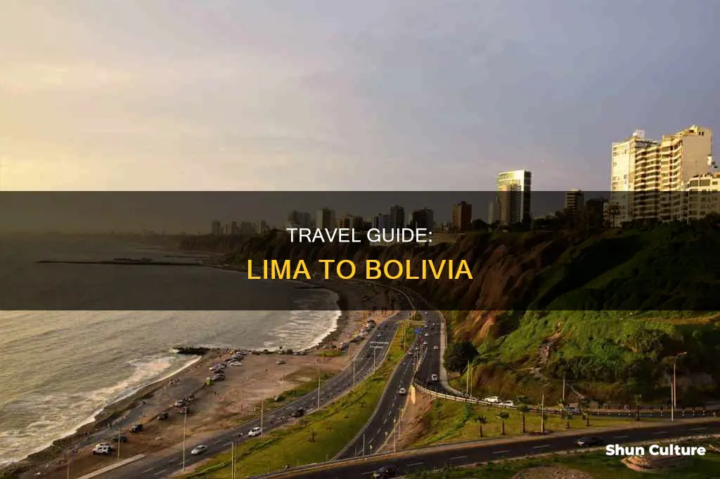 how to travel from lima to bolivia