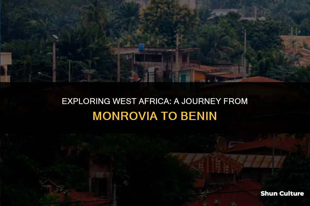 how to travel from monrovia liberia to benin west africa
