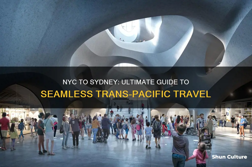 how to travel from nyc to sydney australia