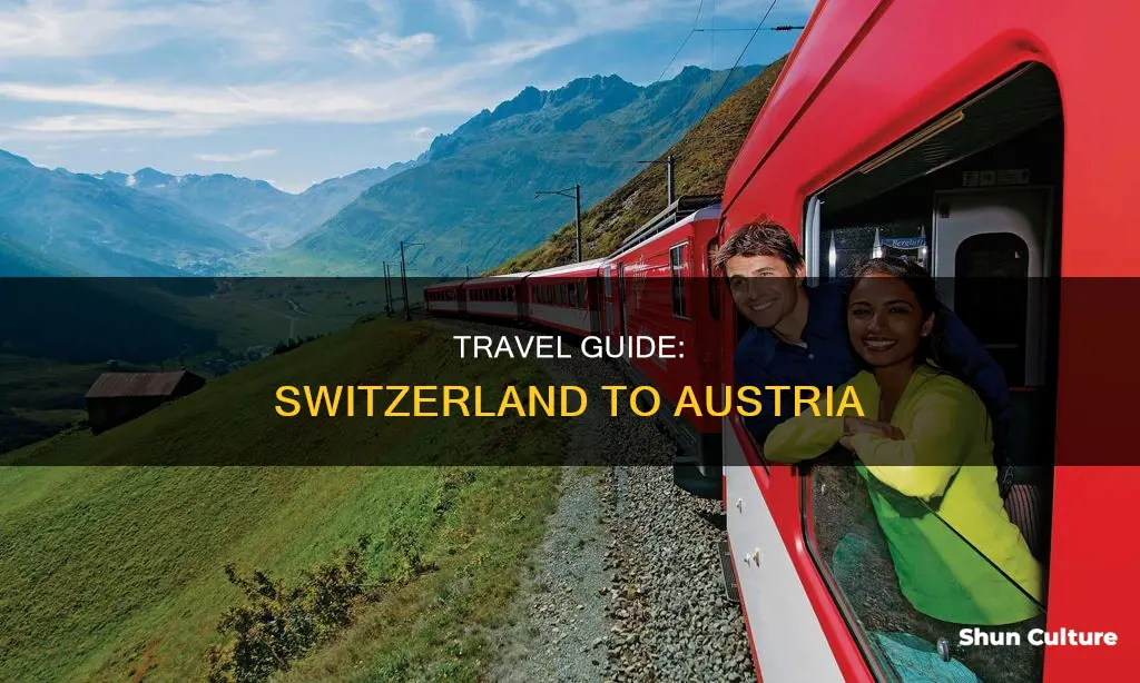 how to travel from switzerland to austria