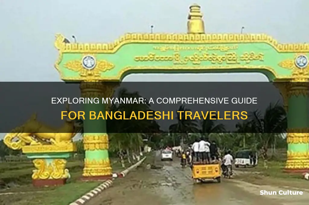 how to travel myanmar from bangladesh