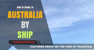 Traveling to Australia by Ship: A Unique Voyage