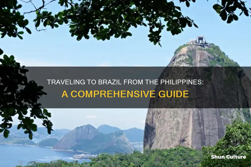 how to travel to brazil from philippines