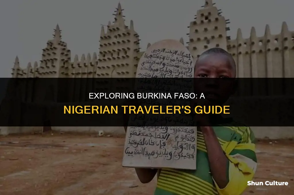 how to travel to burkina faso from nigeria