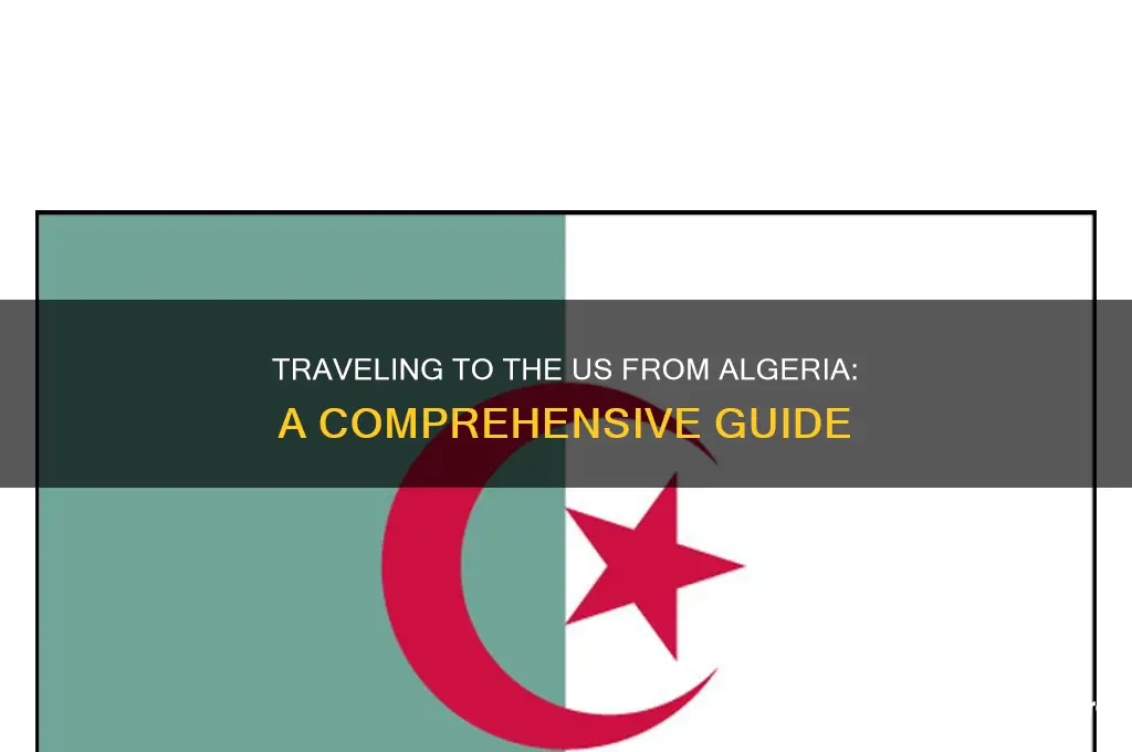 how to travel to us from algeria