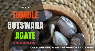 Mastering the Art of Tumbling Botswana Agate: A Step-by-Step Guide
