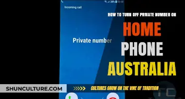 Blocking Private Numbers on Home Phones in Australia