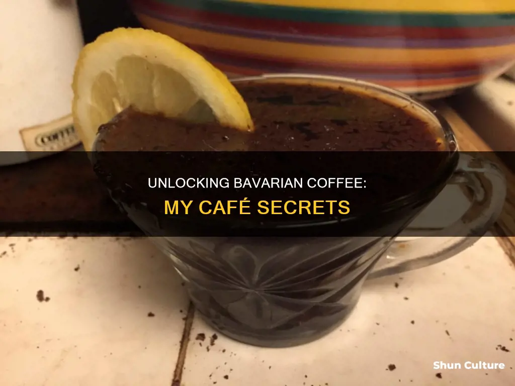 how to unlock bavarian coffee in my cafe