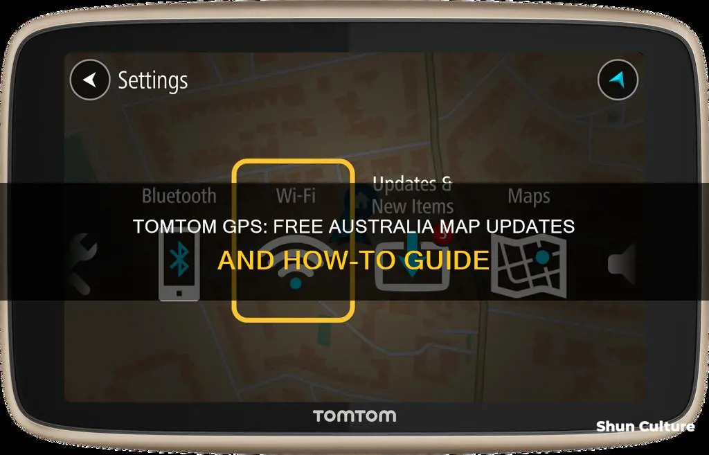 how to update tomtom gps free australia
