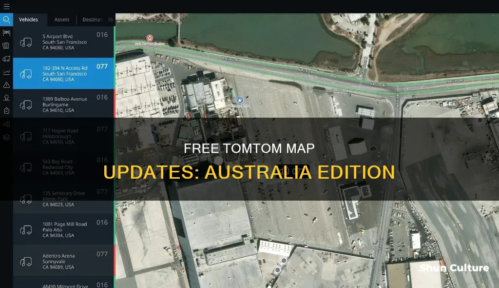 how to update tomtom maps australia free