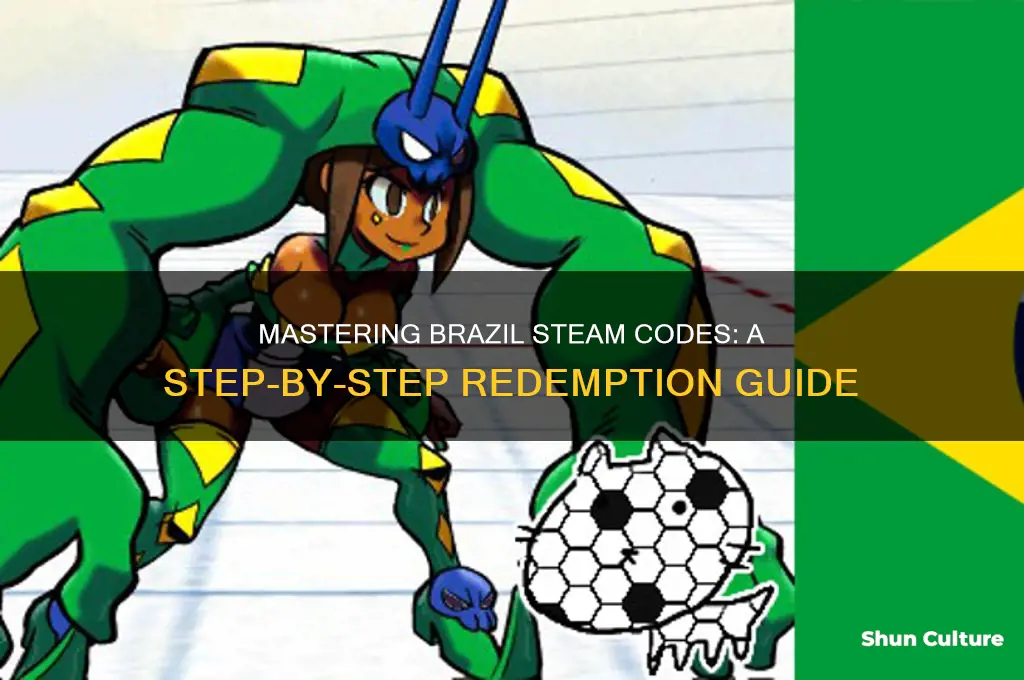 how to use a brazil steam code