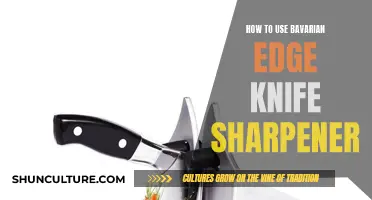 Sharpening Knives with the Bavarian Edge: A Step-by-Step Guide