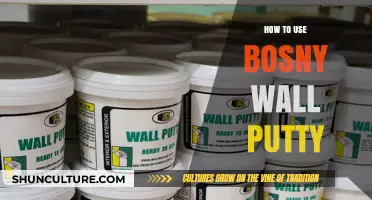 Mastering Bosny Wall Putty: A Step-by-Step Application Guide