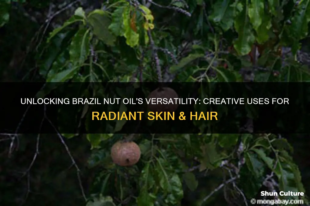how to use different feel brazil nut oil