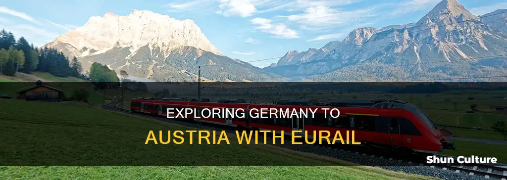 how to use eurail to get from germany to austria