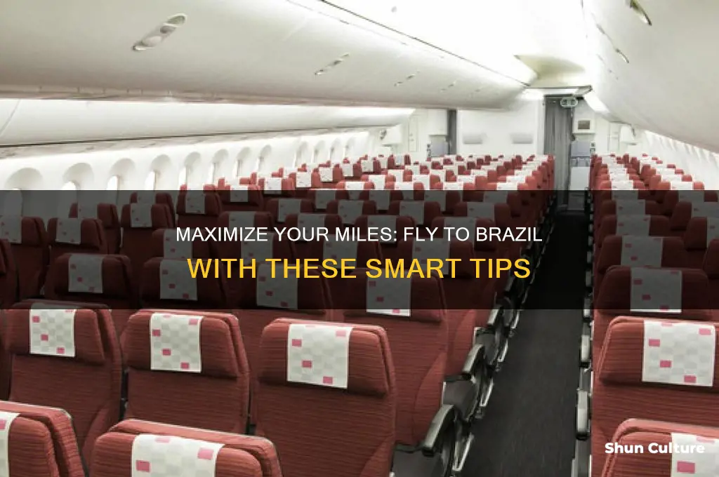 how to use miles to fly to brazil
