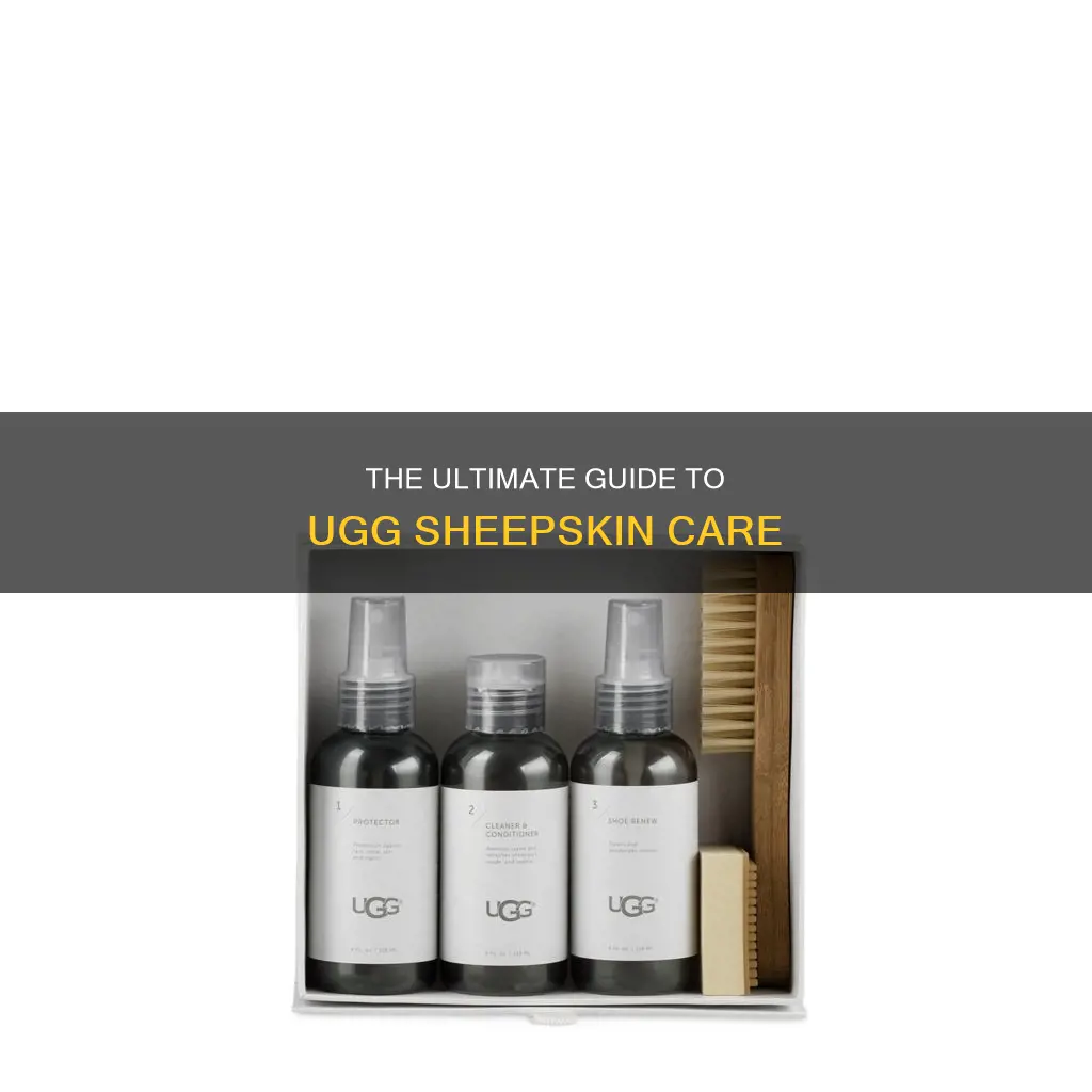 how to use ugg australia sheepskin care kit