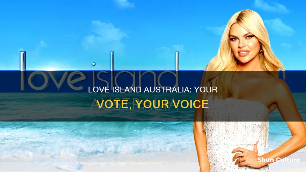 how to vote for love island australia