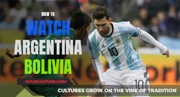 Streaming Guide: Argentina vs Bolivia