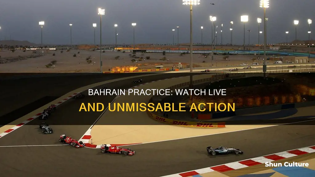 how to watch bahrain practice