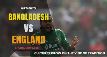 Watch Bangladesh vs England Live: Streaming Guide & Match Details