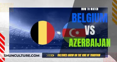 Where to Watch Belgium vs Azerbaijan: A Viewer's Guide