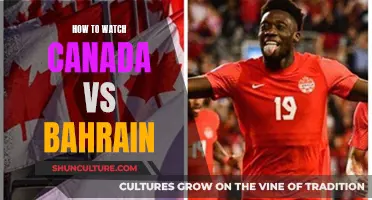 Streaming the Canada vs Bahrain Match: A Simple Guide