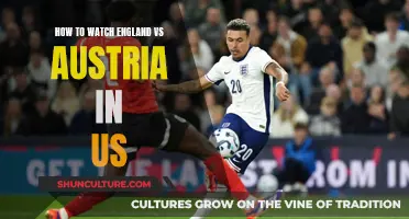 Stream England vs Austria: US Viewing Options