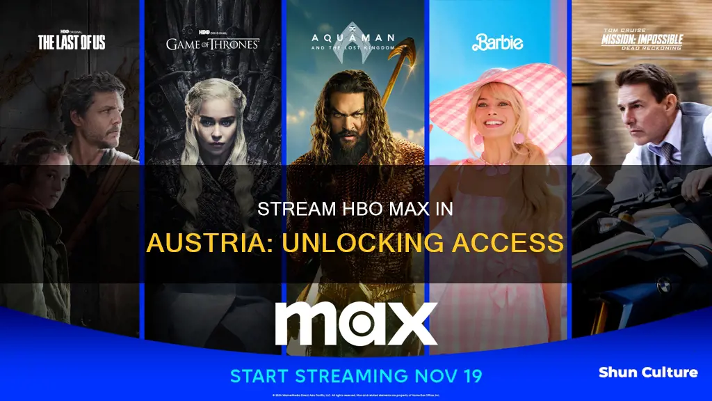 how to watch hbo max in austria