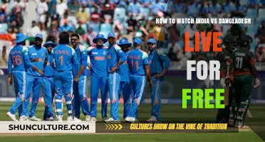 Watch India vs Bangladesh Live Stream Free: Easy Guide