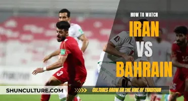 Streaming Iran vs. Bahrain: A Guide to Watching the Match