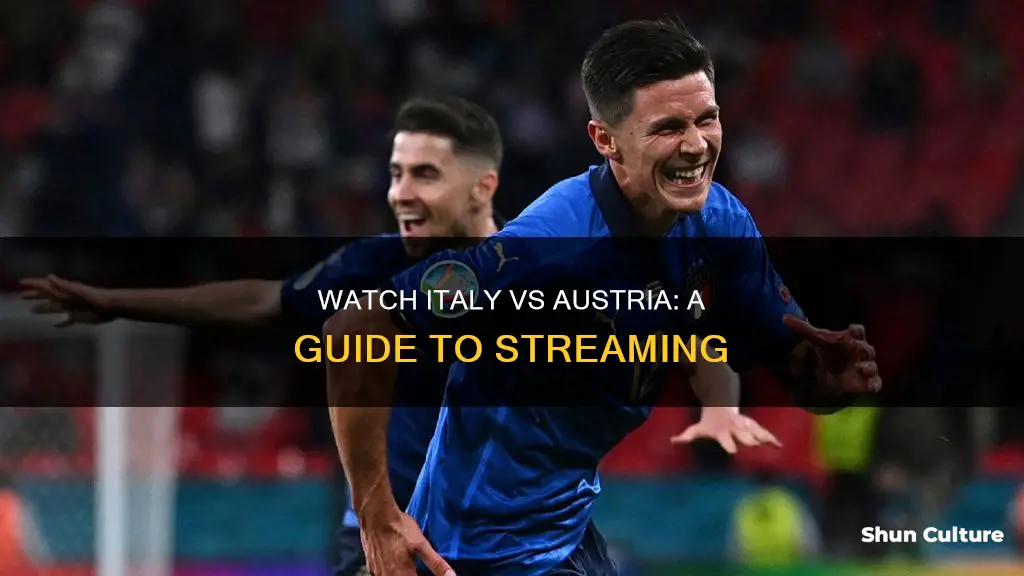 how to watch italy austria