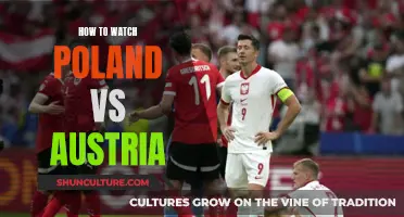 Where to Watch Poland vs Austria Live